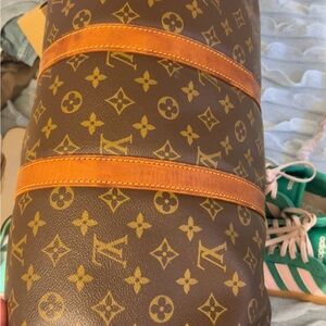 Louis Vuitton Classic Monogram Bag in Brown and Tan